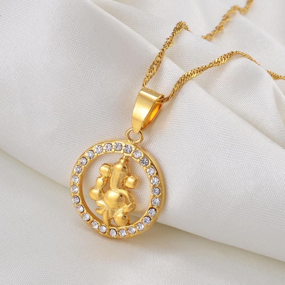 Pendentif Ganesh en Or