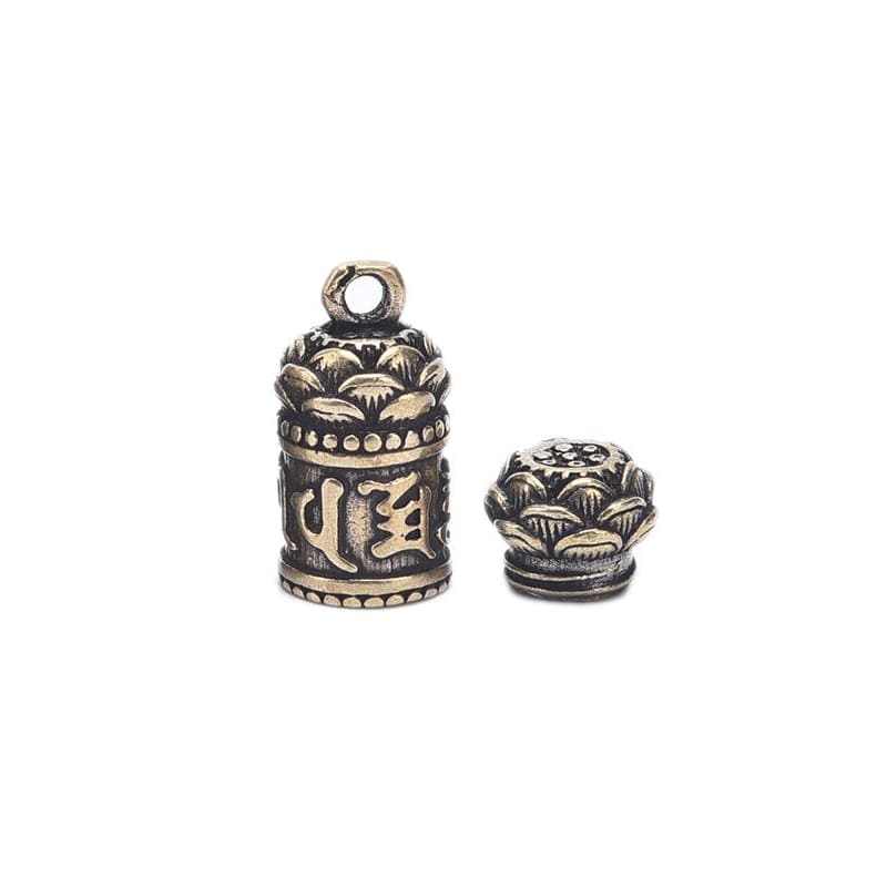 Pendentif Moulin a Priere bronze