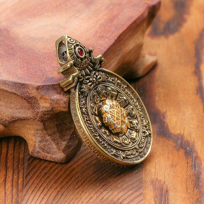 ancien pendentif tibetain