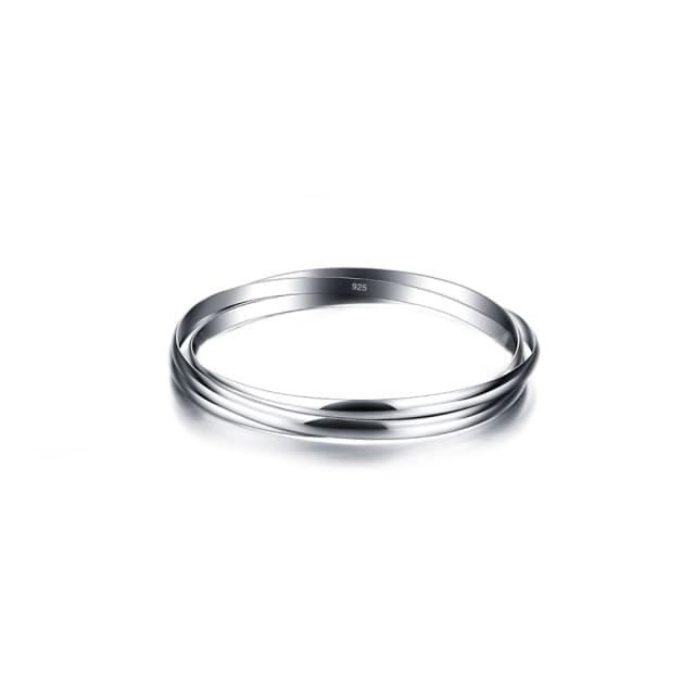argent 925 bracelet jonc
