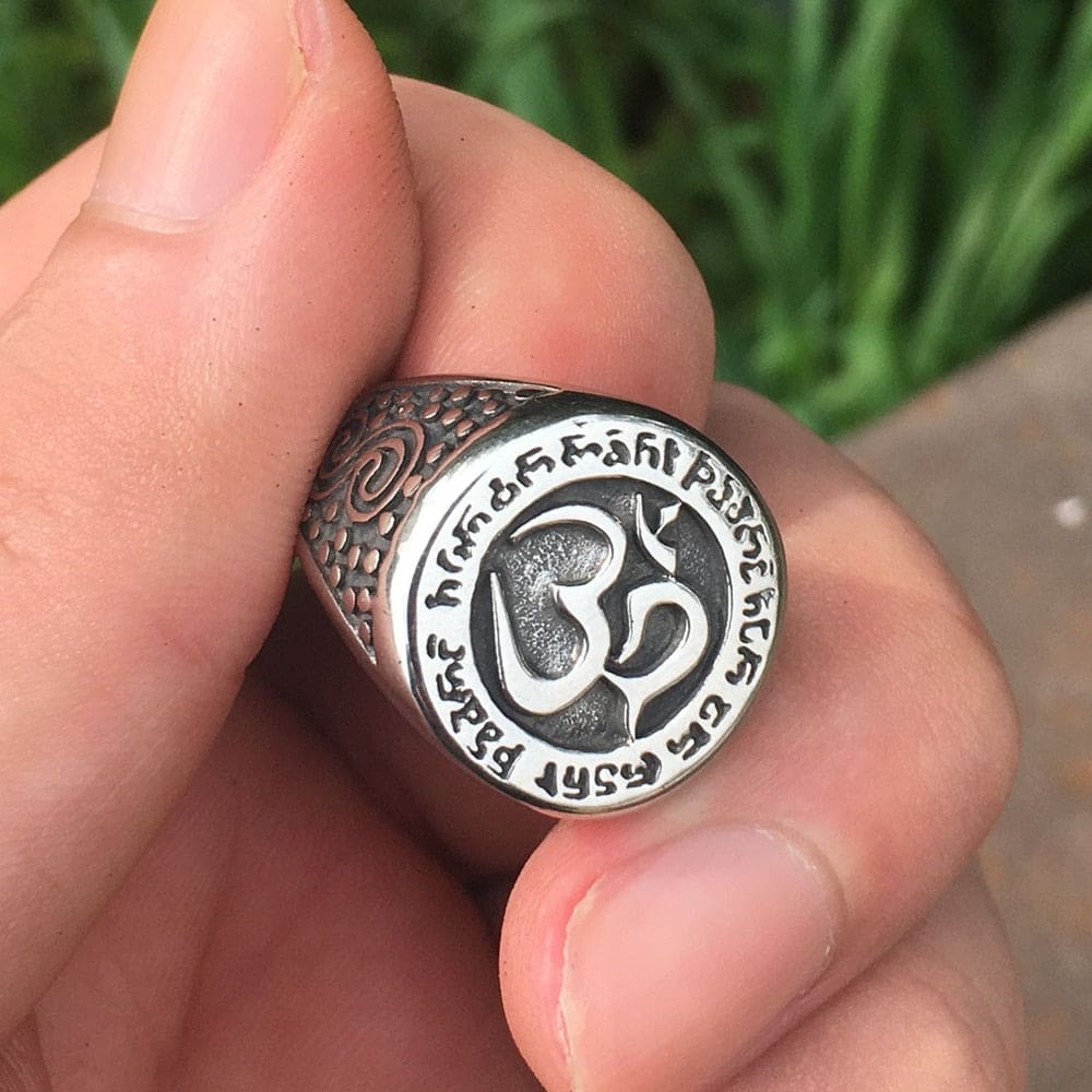 bague argent ohm