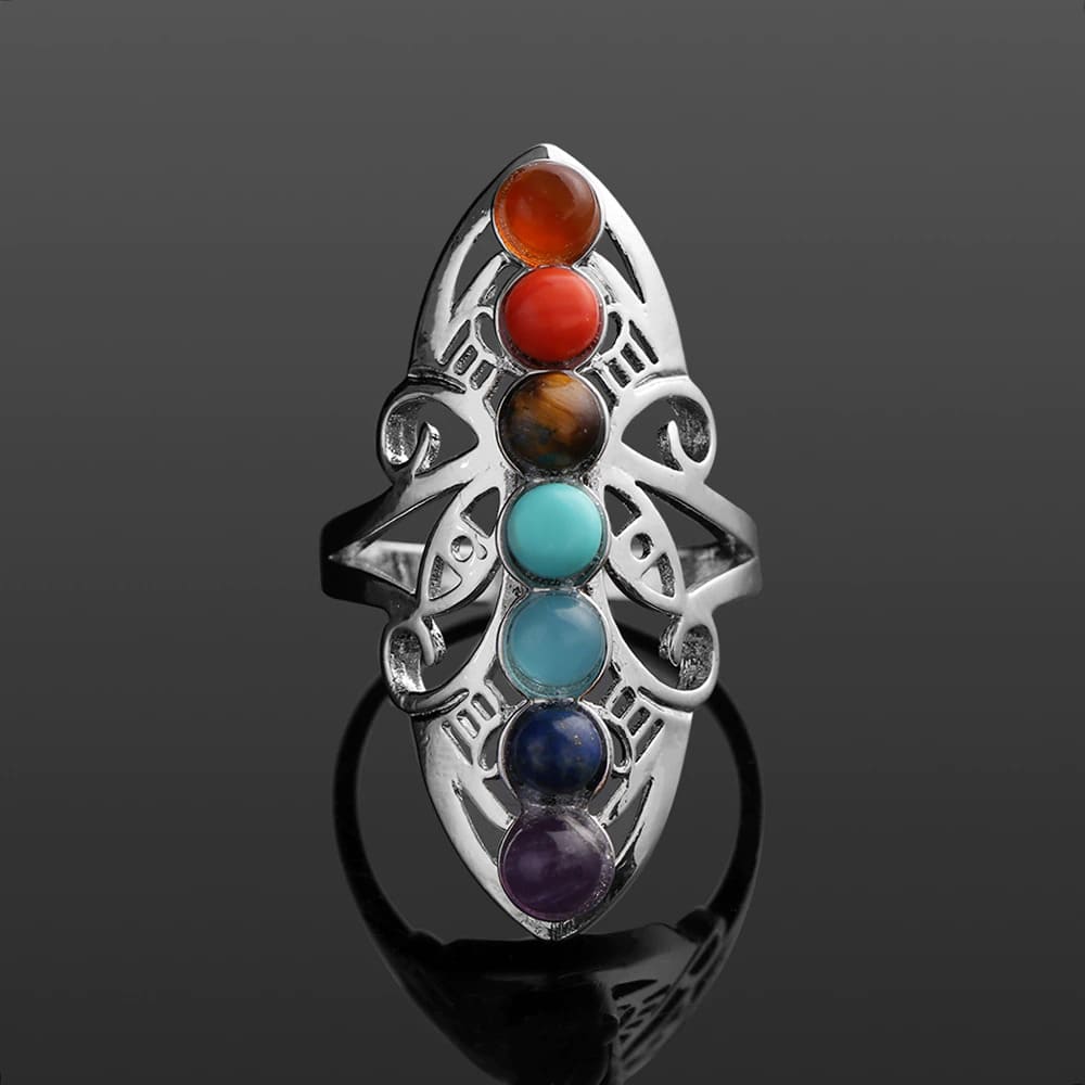 bague chakra tibetaine