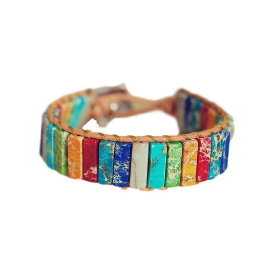 bracelet 7 chakras tibetain