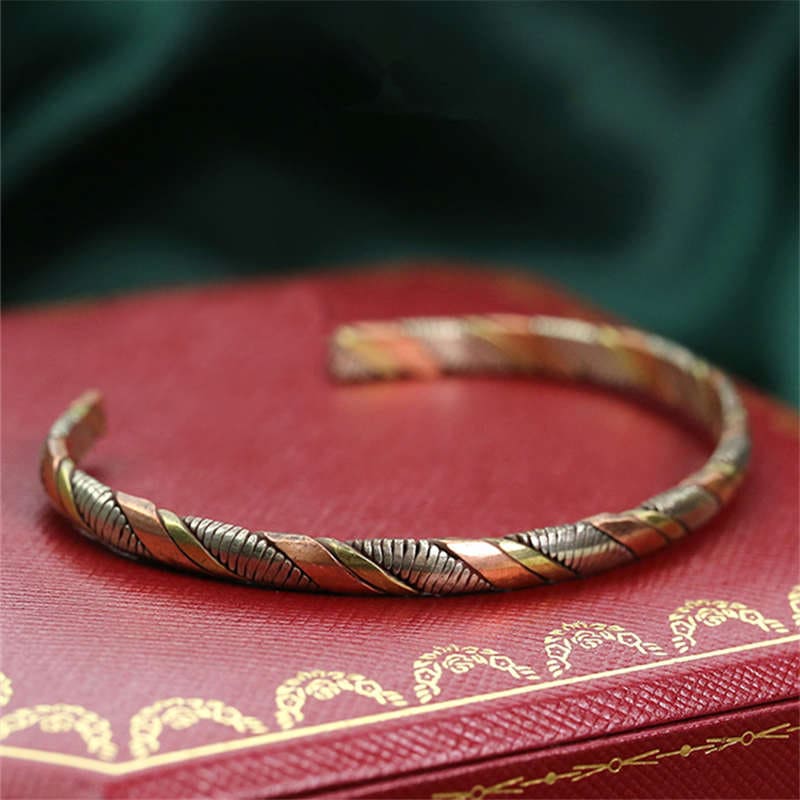 jonc tresse tibetain