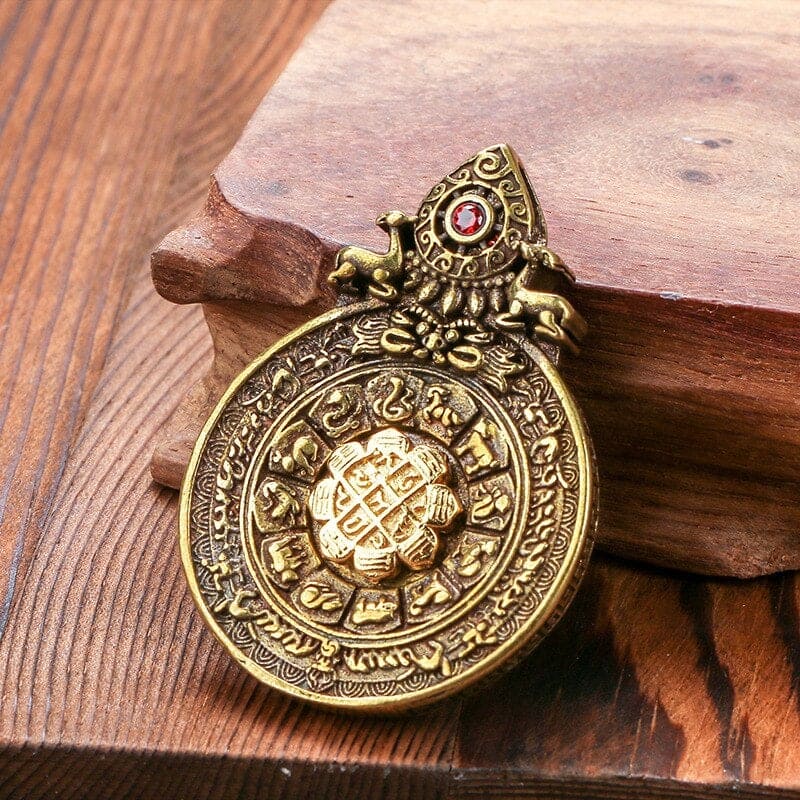 pendentif ancien tibetain