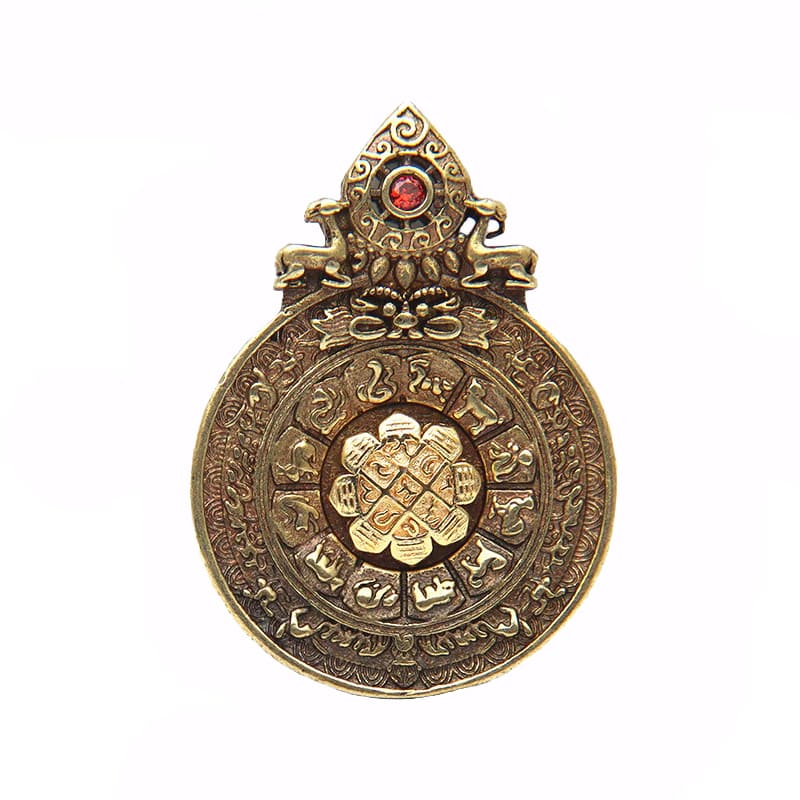 pendentif tibetain ancien