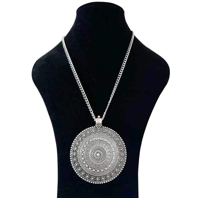pendentif tibetain bouddha argent massif