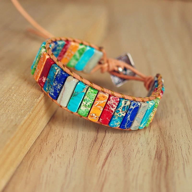tibetain 7 chakras bracelet