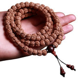 BraceletTebetain108PerlesRudraksha