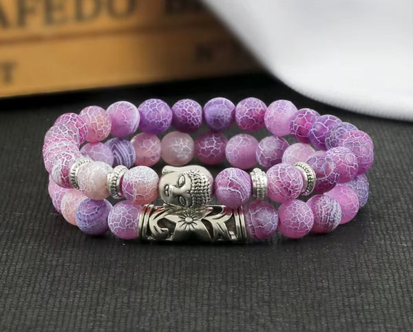 BraceletsTetedeBouddhaPierresdeLaveYoga