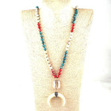 collier rouge mala lune