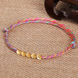 Bracelet multicolore fil