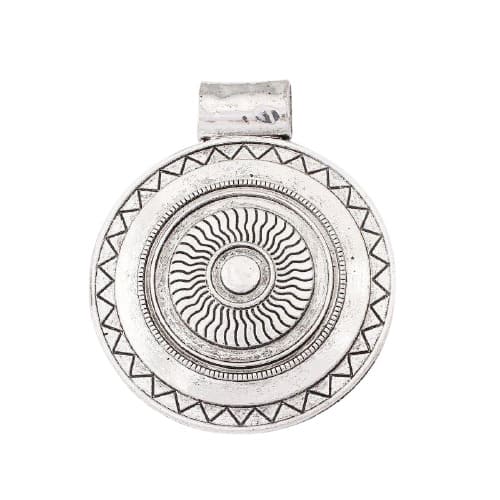 pendentif argent antique